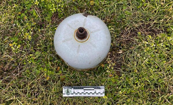 Российская речная мина доплыла почти до Николаева (видео)