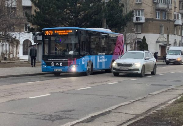 В Николаеве из-за поломки автобусов изменили график движения маршрута №79