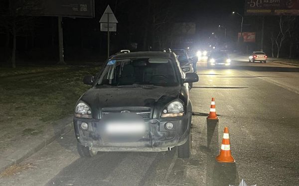 В Николаеве пьяный водитель сбил пешеходов-нарушителей
