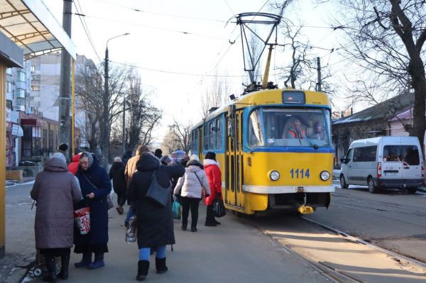 В Николаеве трамвай №3 сменил маршрут