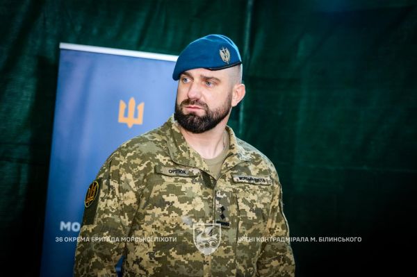 У николаевских морпехов новый командир: 36-ю бригаду возглавил Кирилл Орлюк