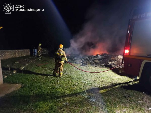 Два гектара камыша, сухой травы и сеновал у хозяина – пожары на Николаевщине за прошедшие сутки