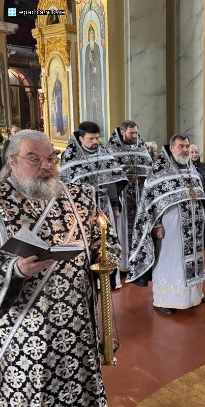 08.04.2026 Освячено нову раку для мощей священномученика Сергія Штенко