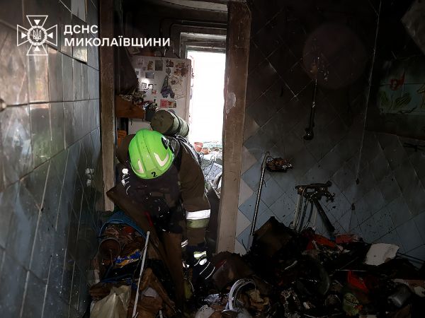 На Пасху в Николаевской области пожарным добавилось работы – горел автомобиль, были поджоги