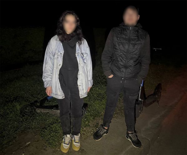 В Николаеве двое наркоманов гоняли по городу на самокатах во время комендантского часа