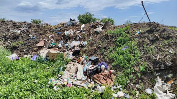 Полберега мусора – в Николаевской области погибает заказник «Катериновское водохранилище»