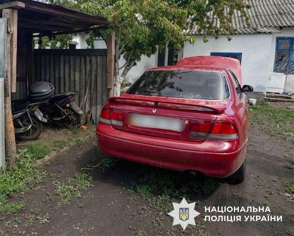 На Николаевщине парень угнал машину соседа и уснул в ней, проехав несколько километров