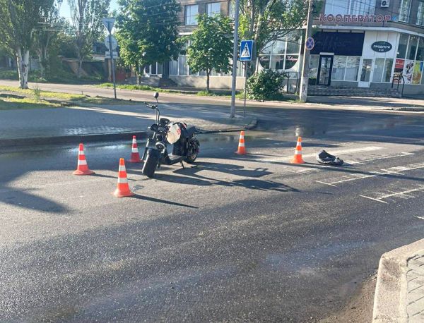В Николаеве скутерист за сбитую на 