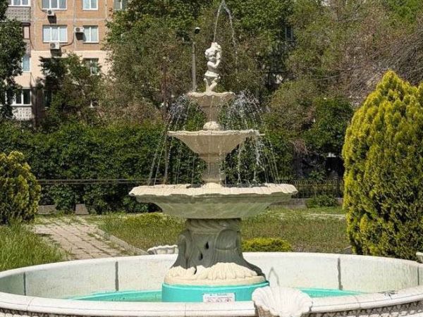 В Николаеве вандалы изуродовали еще один фонтан: вырвали цветы и засыпали чашу землей