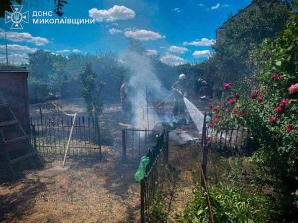 За сутки в Николаевской области – десятки пожаров и одна смерть