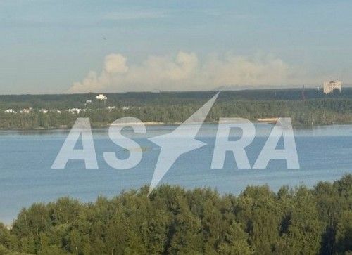 Вторые сутки горит арсенал Балтийского флота рф, пожар виден из космоса