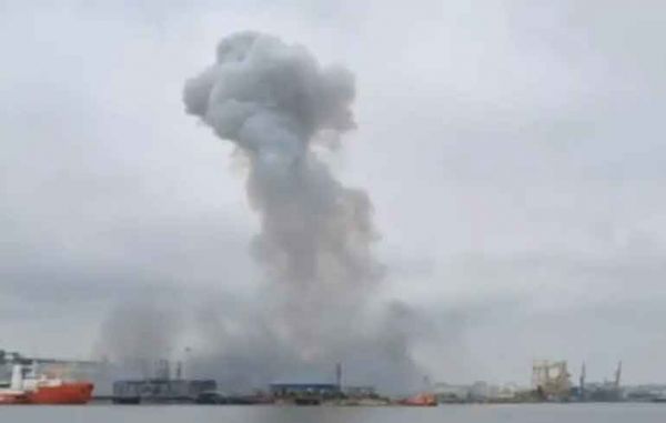В румынском порту Констанца взорвался морской дрон