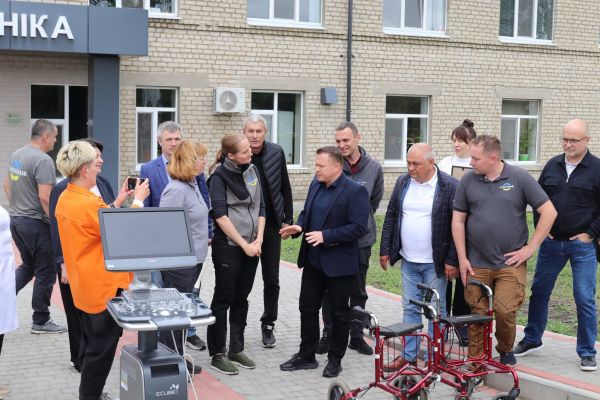 У Доманівці голова Миколаївської облради Антон Табунщик і депутати обговорили ситуацію в громаді