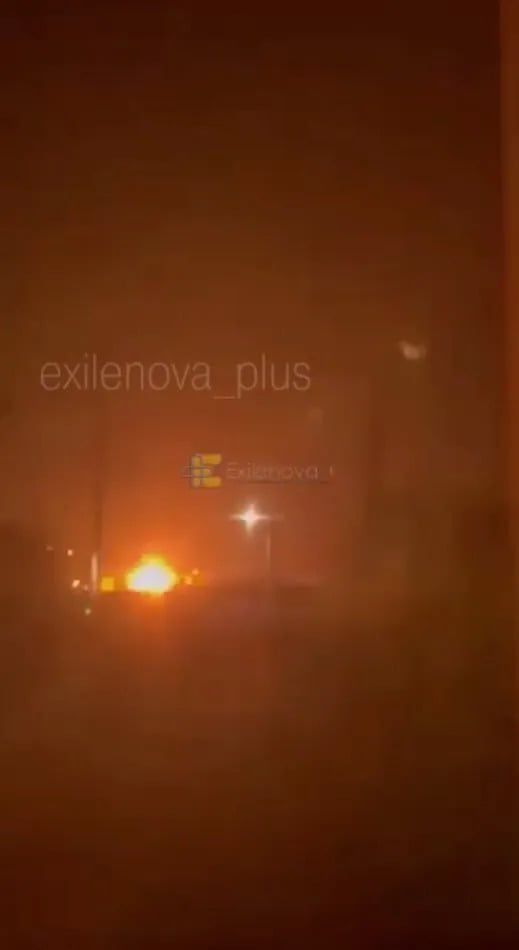 Под Симферополем пылает ТЭС