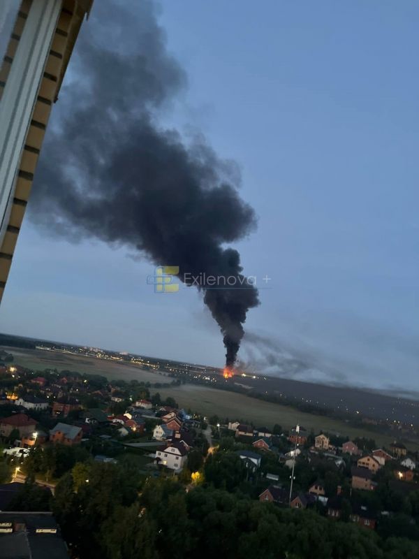 В Московской области зафиксировано пять мощных пожаров