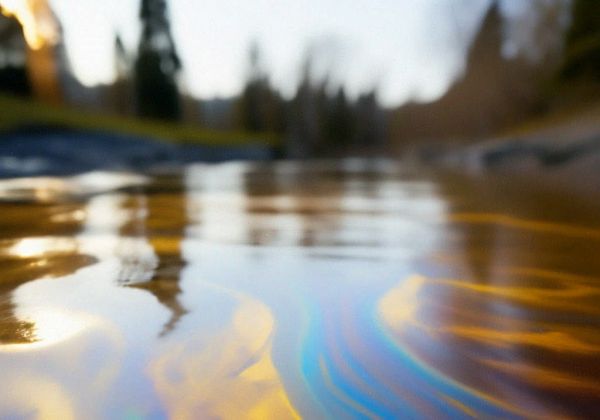 После удара дрона в в Бугский лиман вытекло топливо: пятно расползлось на 900 «квадратов»