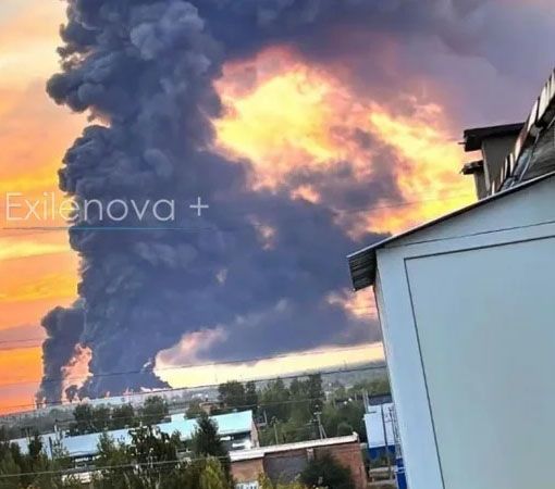 ОЗОНовая дыра в Самаре: из горящего склада эвакуировали полтысячи человек
