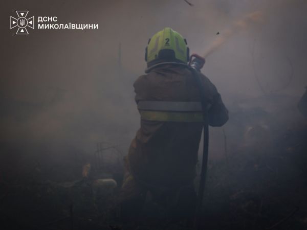 Спасатели Николаевщины вытащили из огня четырех взрослых и подростка