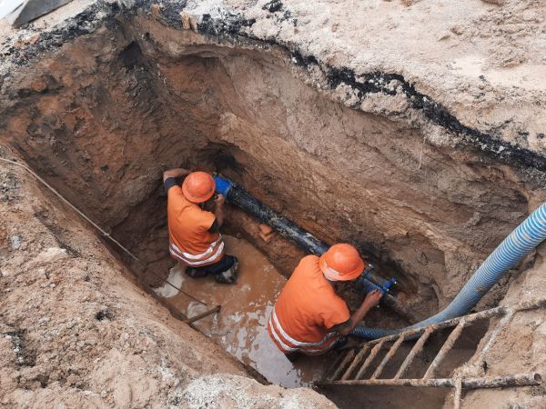 Утренние аварии в сетях Николаева: Лески и Намыв без воды