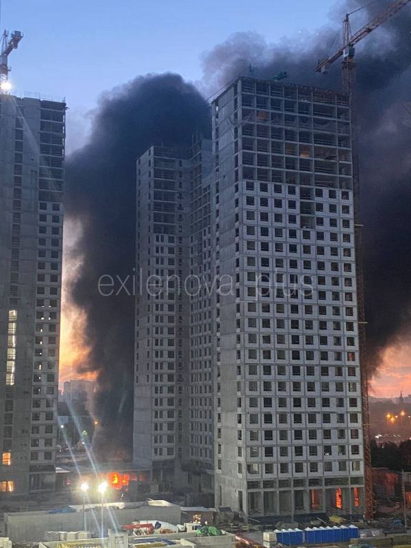 600 БПЛА атаковали Москву и Подмосковье: горели склады, объекты энергетики