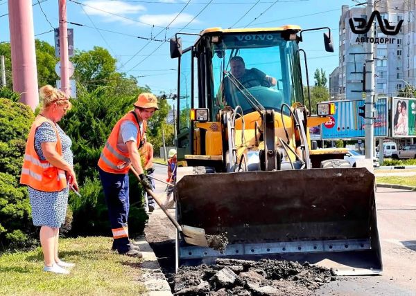 В Николаеве на проспекте Центральном 
