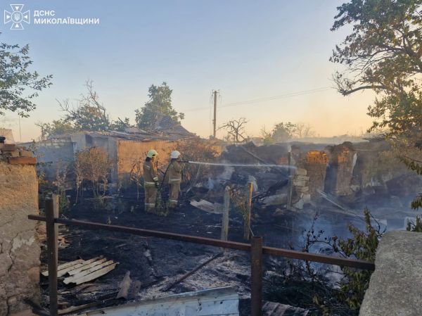 В Николаевской области за сутки из-за обстрелов дронов и поджоги выгорели 18 гектаров земли