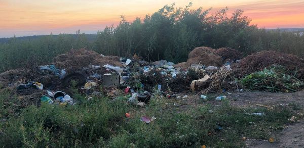 На Николаевщине экологи «вдруг выявили» ничейную свалку на 2 гектара