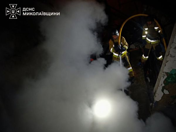 В квартире в Николаеве во время пожара спасатели обнаружили труп