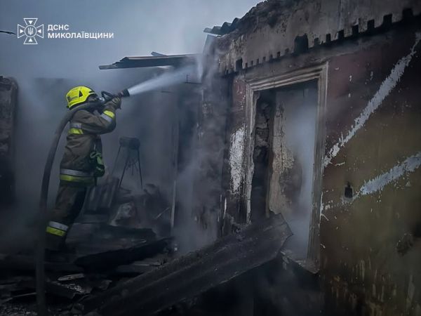 В Николаевской области: спасатели ликвидировали возгорание в жилом секторе