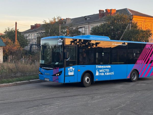 В Николаеве запустили новый автобусный маршрут в Малую Корениху