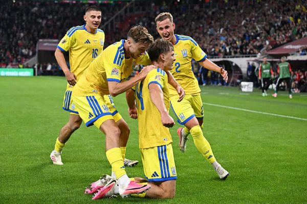 В рейтинге ФИФА сборная Украины опустилась ниже России