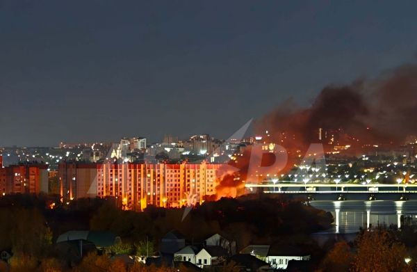 В Воронеже взрывы и пожары